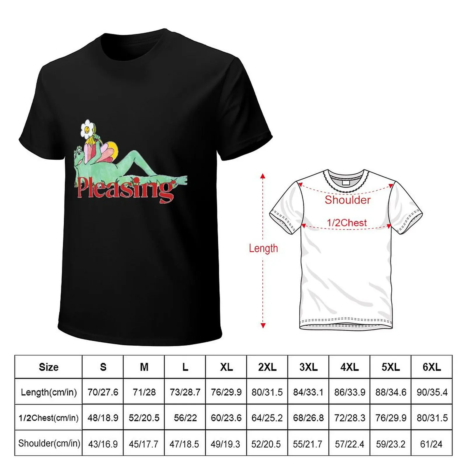 Pleasing Shroom Bloom Frog T-Shirt Simple Print Design T-Shirt