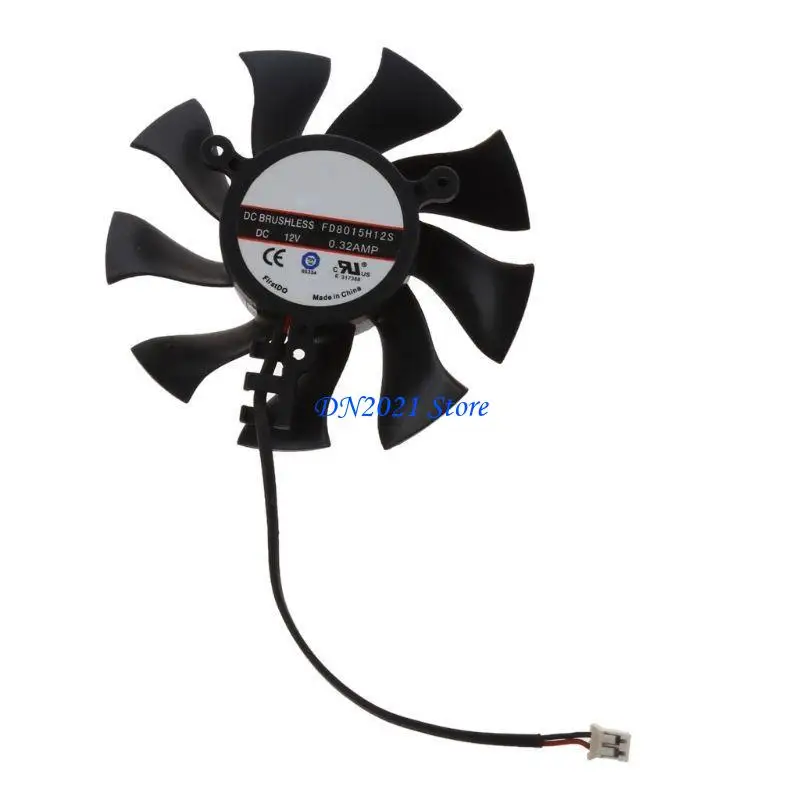 F3KE 2Pin Mining Fan For Sapphire HD6850 HD4860 Graphics Video Card Cooling