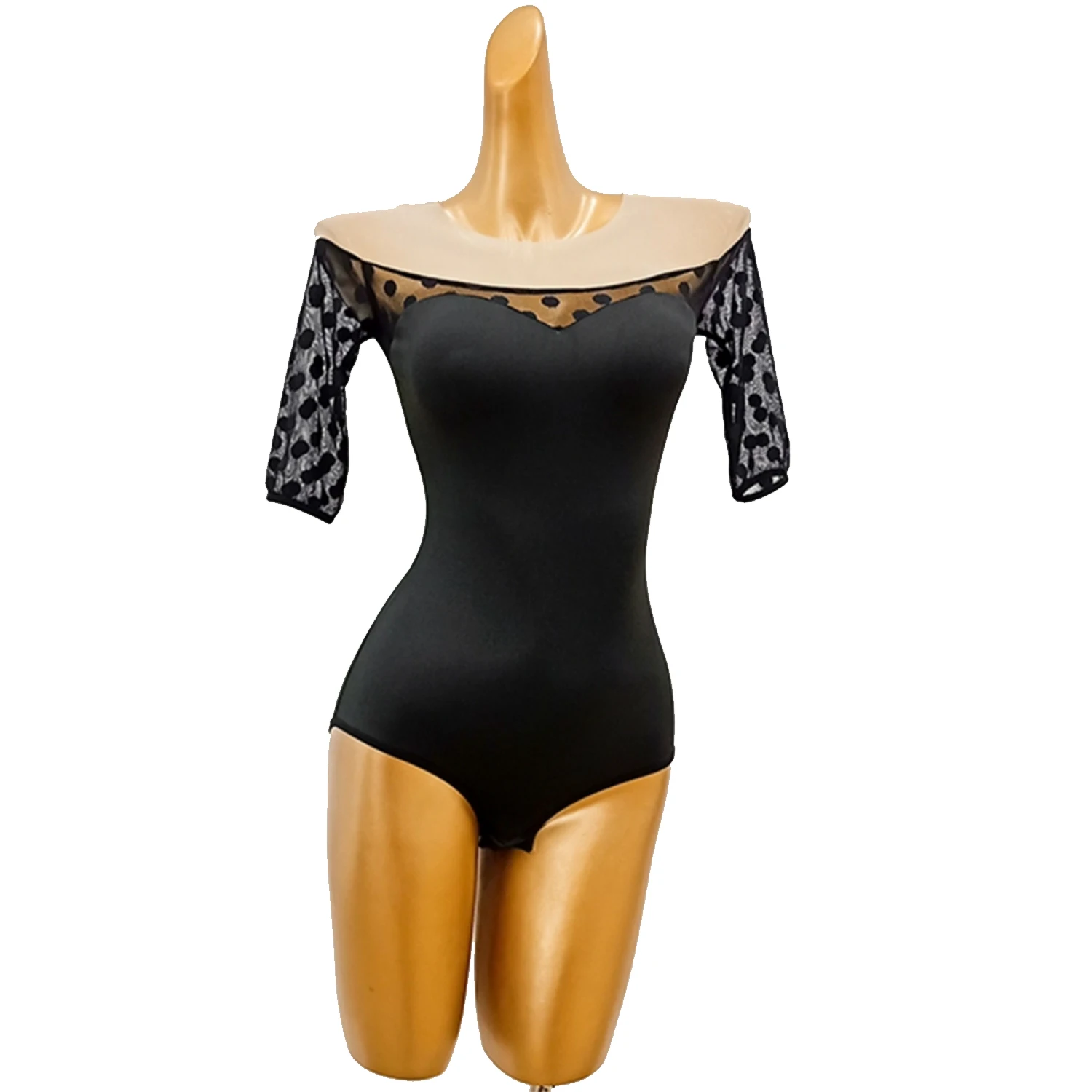 Leotard Women Bodysuit for Ballroom Dance Competition Dresses Latin Tango Dresses Standard Flamenco Costume Body Dance Wear