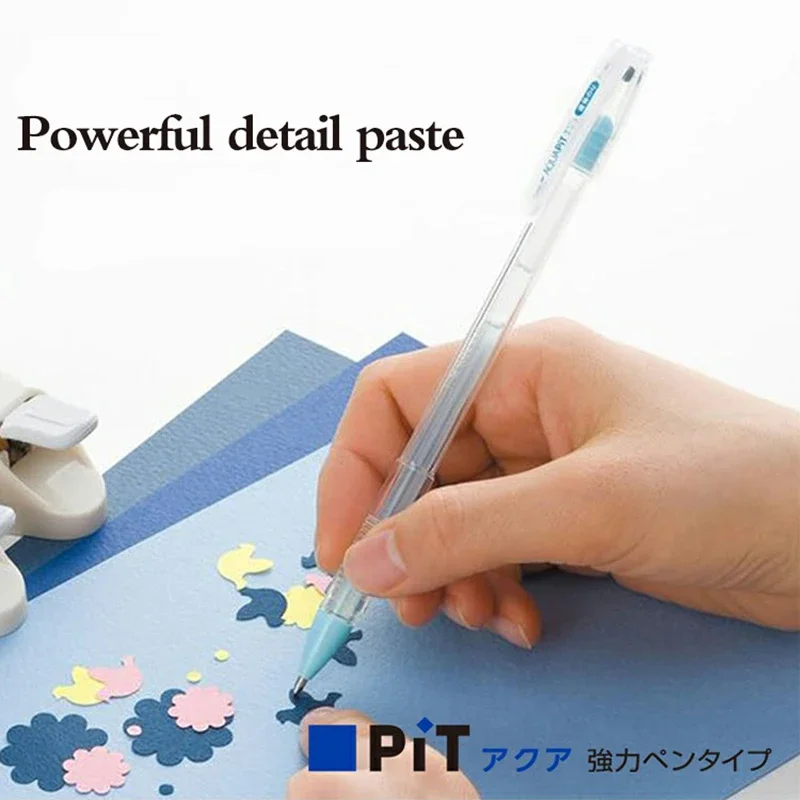 1 Pcs Tombow Liquid Glue PT-WP Portable Glue Pen 1mm Apply To Handmade Rhinestones Glass Metal Paper Office School Supplies