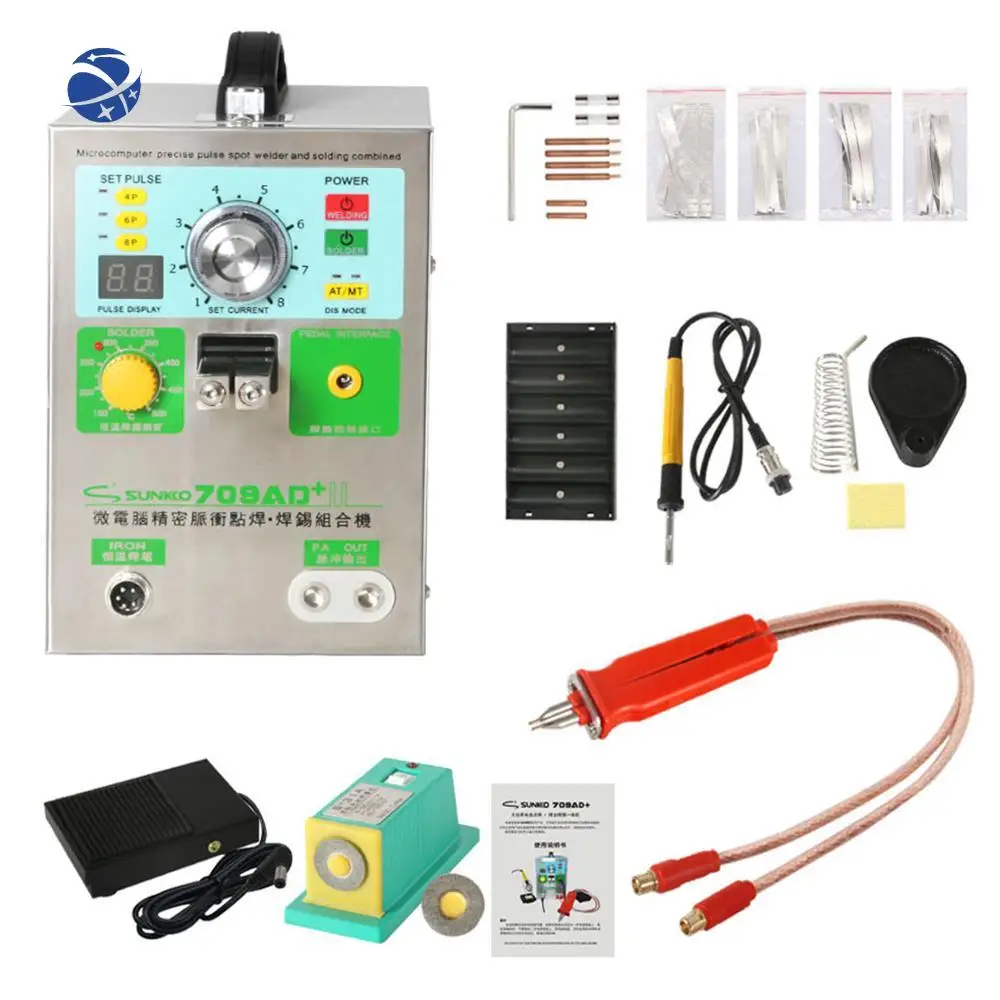 KNOKOO Battery Spot Welder 709AD+ LED Pulse Spot Welding Machine for 18650 16430 14500 battery pack