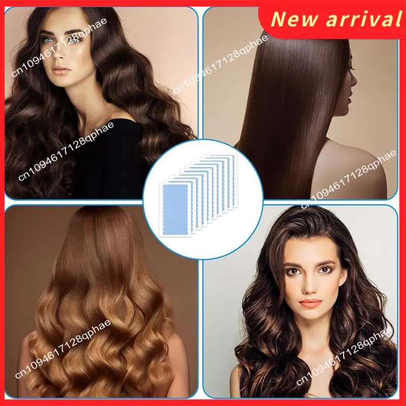 N89R 20 Set Hair Extension Tape , Double Sided Adhesive Replacement For Hair Extensions , Human Hair Tape Tabs