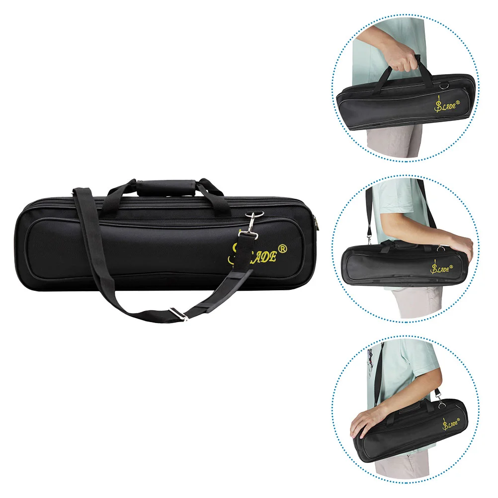 

Flute Bag Musical Instrument Carrying Container Storage Case Oxford Cloth Holder