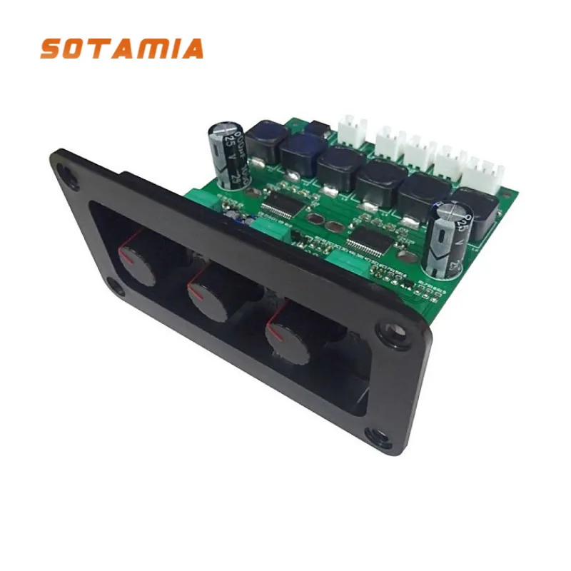 

SOTAMIA TPA3118 Subwoofer Amplifier Power Board 30Wx2+60W 2.1 Channel Digital Sound Amplifiers Home Audio Amp With Panel