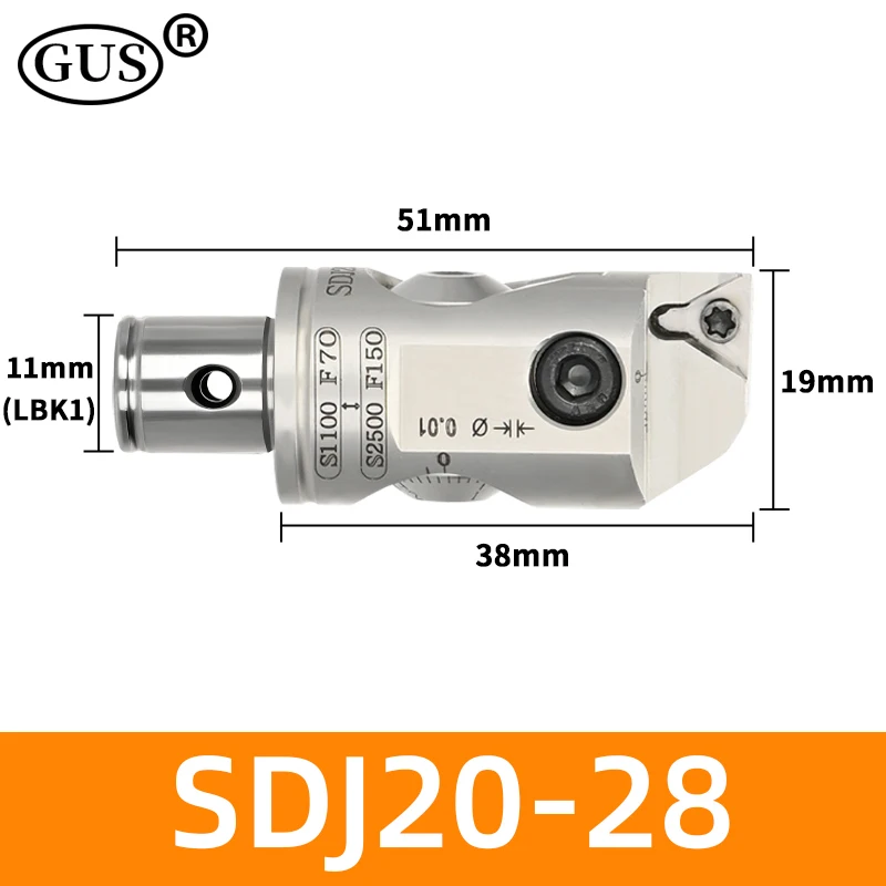 

EWN SDJ Fine Boring Head Cutter Milling SDJ20 SDJ25 SDJ32 SDJ40 SDJ52 SDJ68 SDJ114 Adjustable Boring Tool Holder Bore LBK CKB