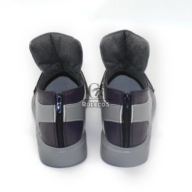 Rolecos Aphelios Cosplay Schuhe Spiel lol Heartsteel Apheli flache Männer Reißverschluss Sportschuhe Party Halloween Weihnachten Party Schuhe