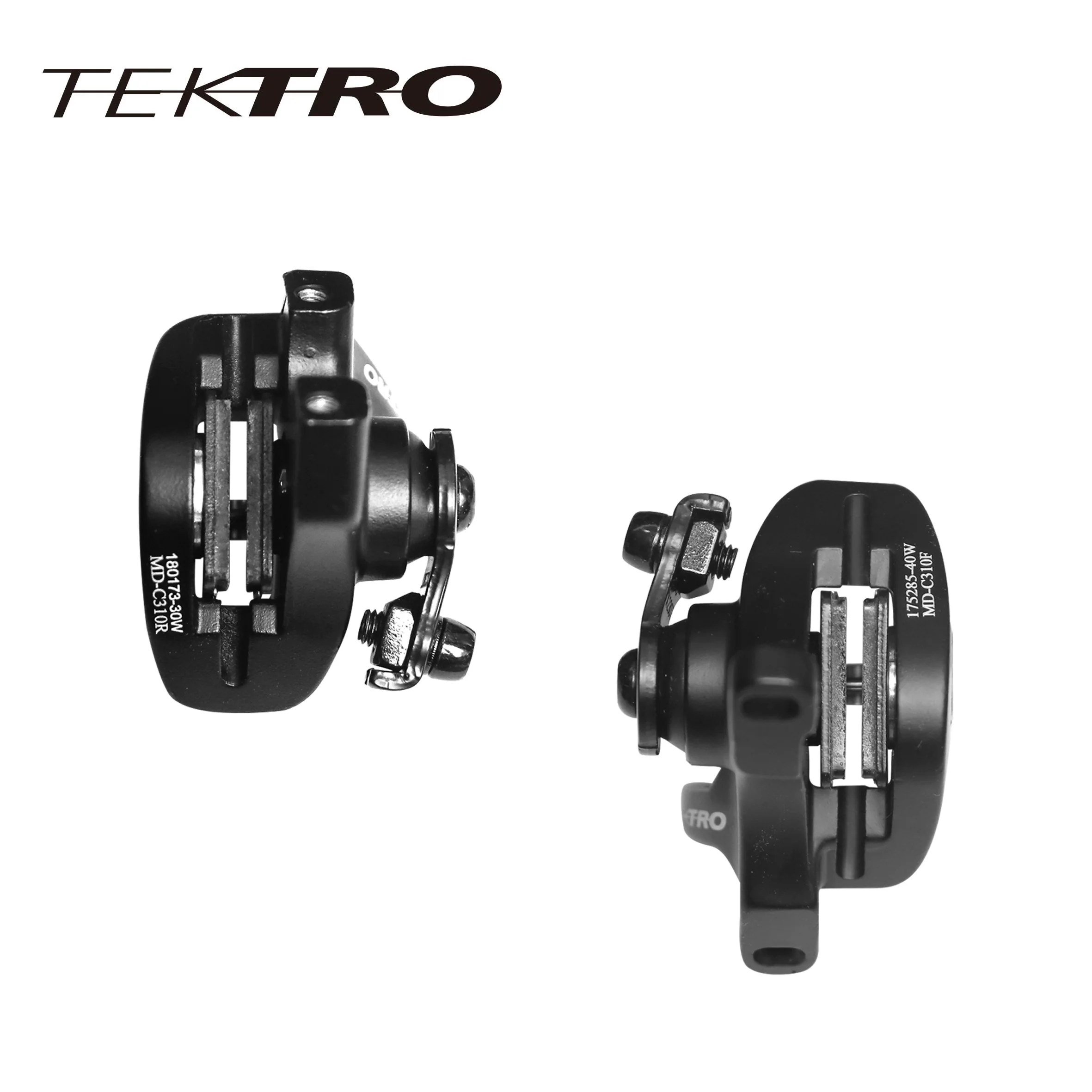 TEKTRO Brake MD-C310F MD-C310R Mechanical Disc Road Gravel Bike Brake Cable Actuated Mechanical Disc Brake Flat Mount Ø160mm