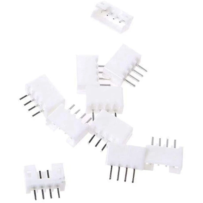 40 peças (20 pares) plugue de conexão macho fêmea de 4 pinos 2.0mm com cabo de fio conector terminal de 15cm compatível com jst ph