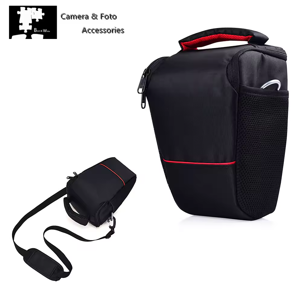 תיק מצלמה DSLR עמיד למים עבור Canon EOS R RP R10 R8 R7 R6 R5 90D 2000D 4000D T7 T100 Nikon P950 P900 D3500 D5600 Z5 Z7 Z6