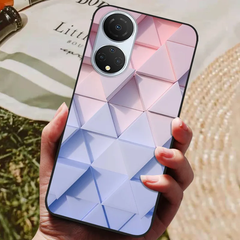 For Huawei Honor X7 Case 2022 TPU Silicone Soft Cover for Honor X7 Phone Cases Bumper Coque HonorX7 CMA-LX2 Shockproof  Fundas