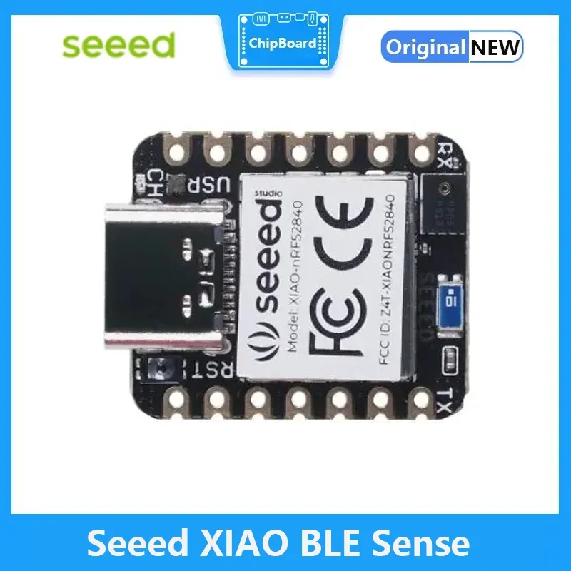 Seeed XIAO nRF52840 Sense مع مستشعر TinyML/TensorFlow Lite وميكروفون IMU Bluetooth5.0