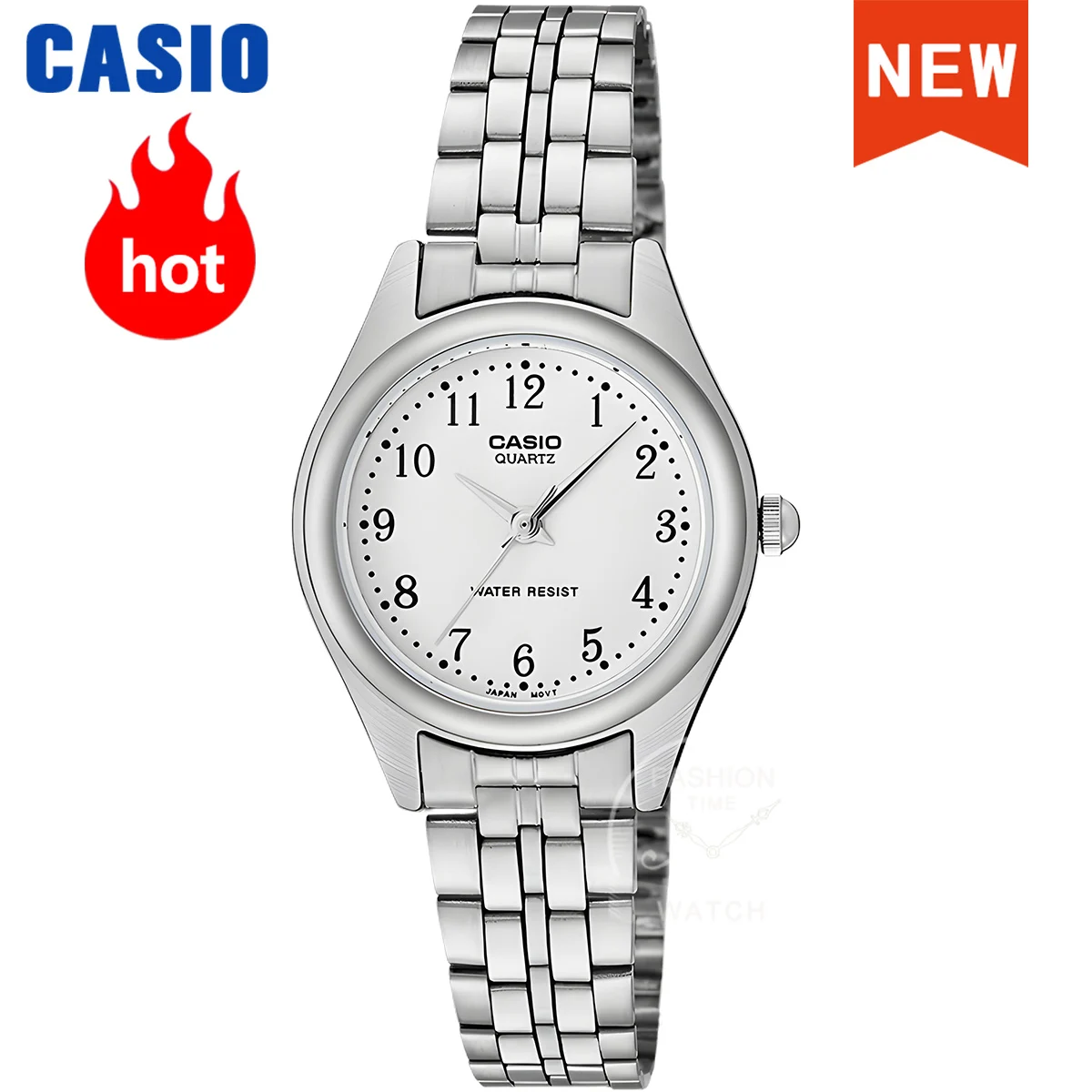 Casio watch Business Steel Strap Women's Watch Waterproof Quartz watch Gifts Clock reloj mujer relogio moda fashion LTP-1129A