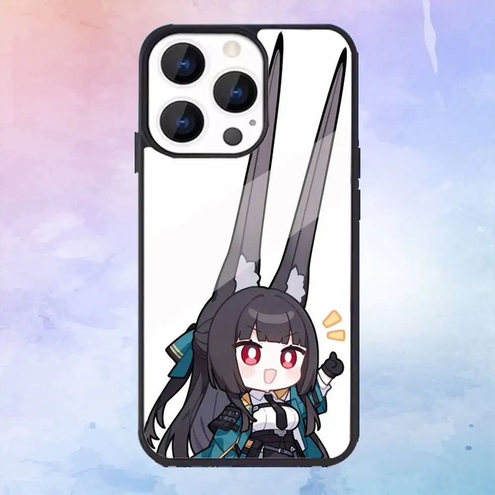 حافظة هاتف H-Hoshimi M-Miyabi ZZ لهاتف iPhone17,16,15,14,13,12,11 Plus، Pro Max Magnetic للشحن اللاسلكي Magsafe