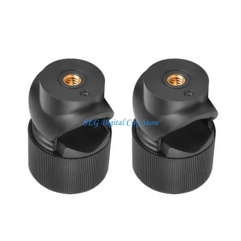 U75B 2Pcs Plastic 1/4 Inch Thread Adapter Camera Accessory Mount Camera Stand Link for Tablet Clamp Mount & Tripods