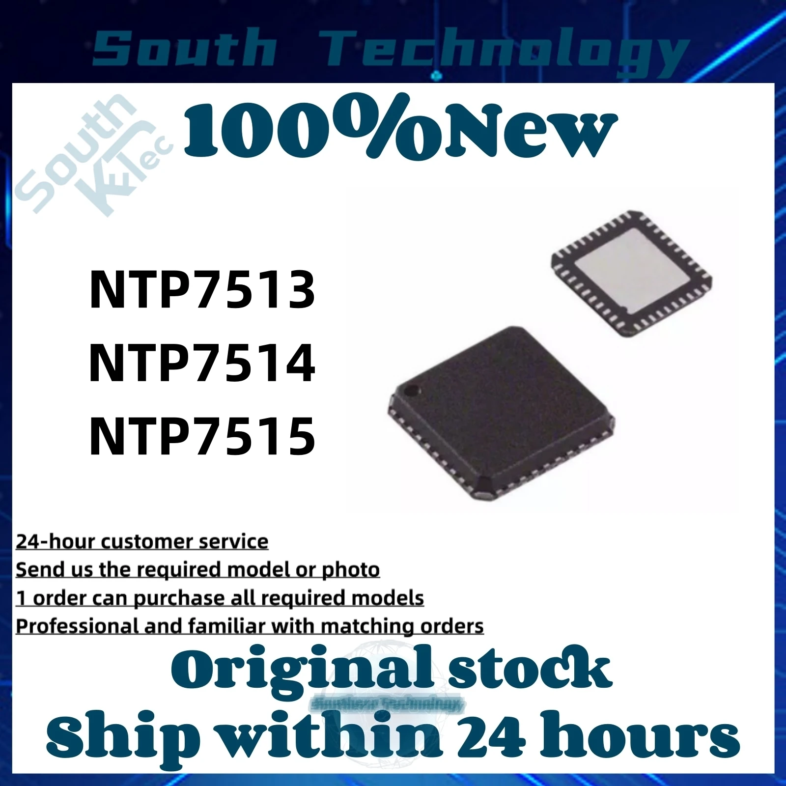 1Pcs/Lot NTP7513 NTP7514 NTP7515 QFN40 QFN-40  Brand new original in stock