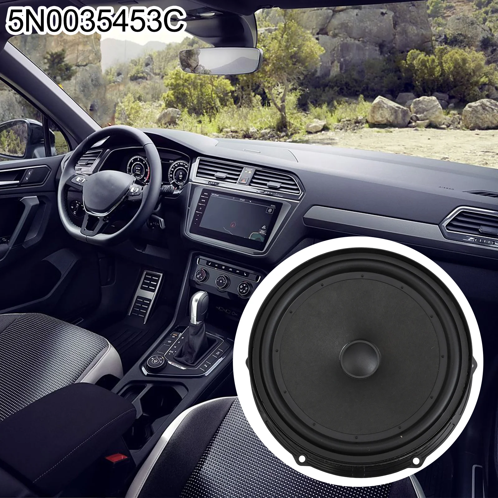 

Robust Woofer Solution for For Tiguan Vehicles Built between '09 and '19 Includes Key Part Identifiers in Title