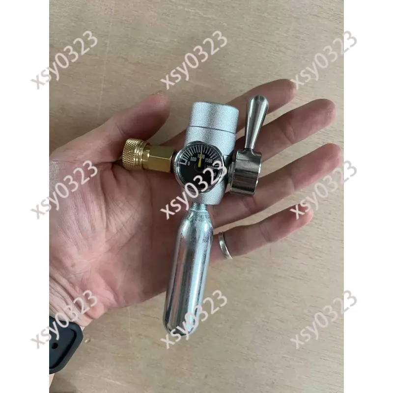 

CO2 Pressure Reducer for Pneumatic Coffee Maker,Constant Pressure&Pre-infusion Control for Outdoor Camping