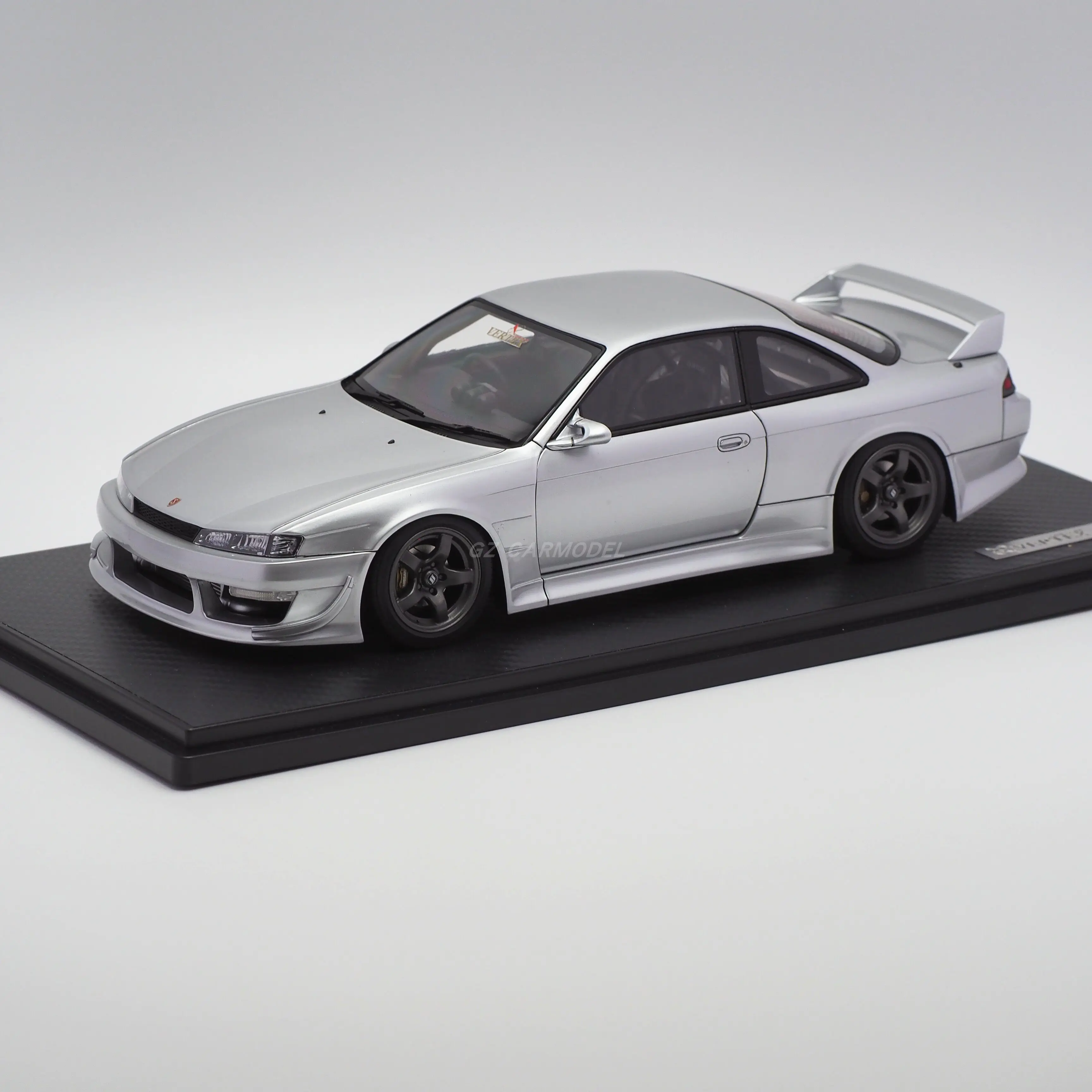 

IG 1:18 VERTEX S14 Silvia Silver IG3087 Simulation Limited Edition Resin Metal Static Car Model Toy Gift
