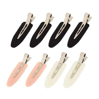 8pcs/set Women Girls No Bend  Seamless Hair Clips Side Bangs Barrette Makeup Washing Face Accessories Styling Hairpins