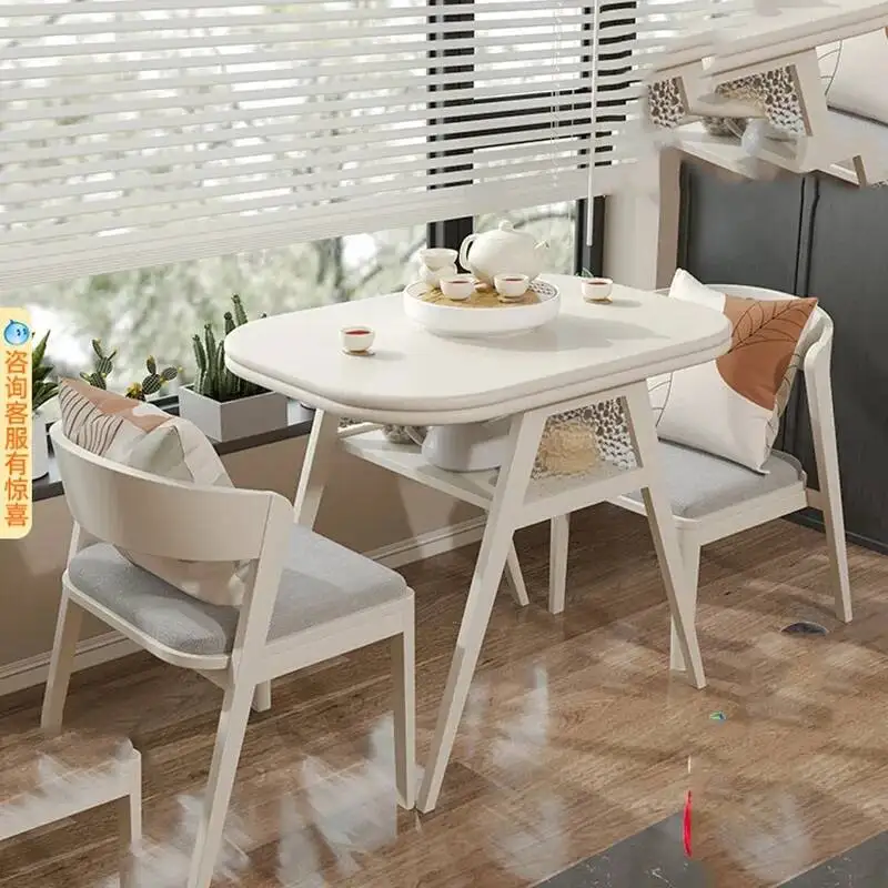 

Balcony Make Up Outdoor Tables Solid Wood Modern Luxury Minimalist Outdoor Tables Armchair Backyard Arredo Giardino Furniture