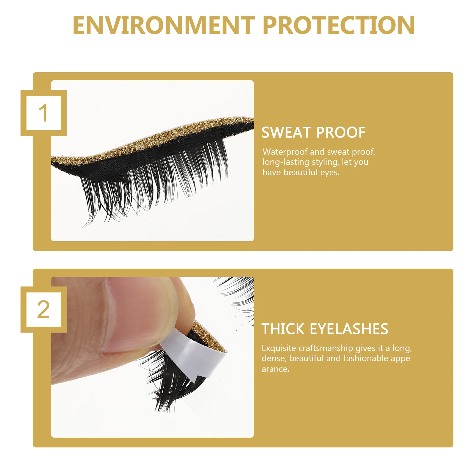 

4Pairs Eyeliner Stickers Adhesive Eye Line Strip Decal Easy to Use Tear Off for Masquerade Balls Cosplay Festivals