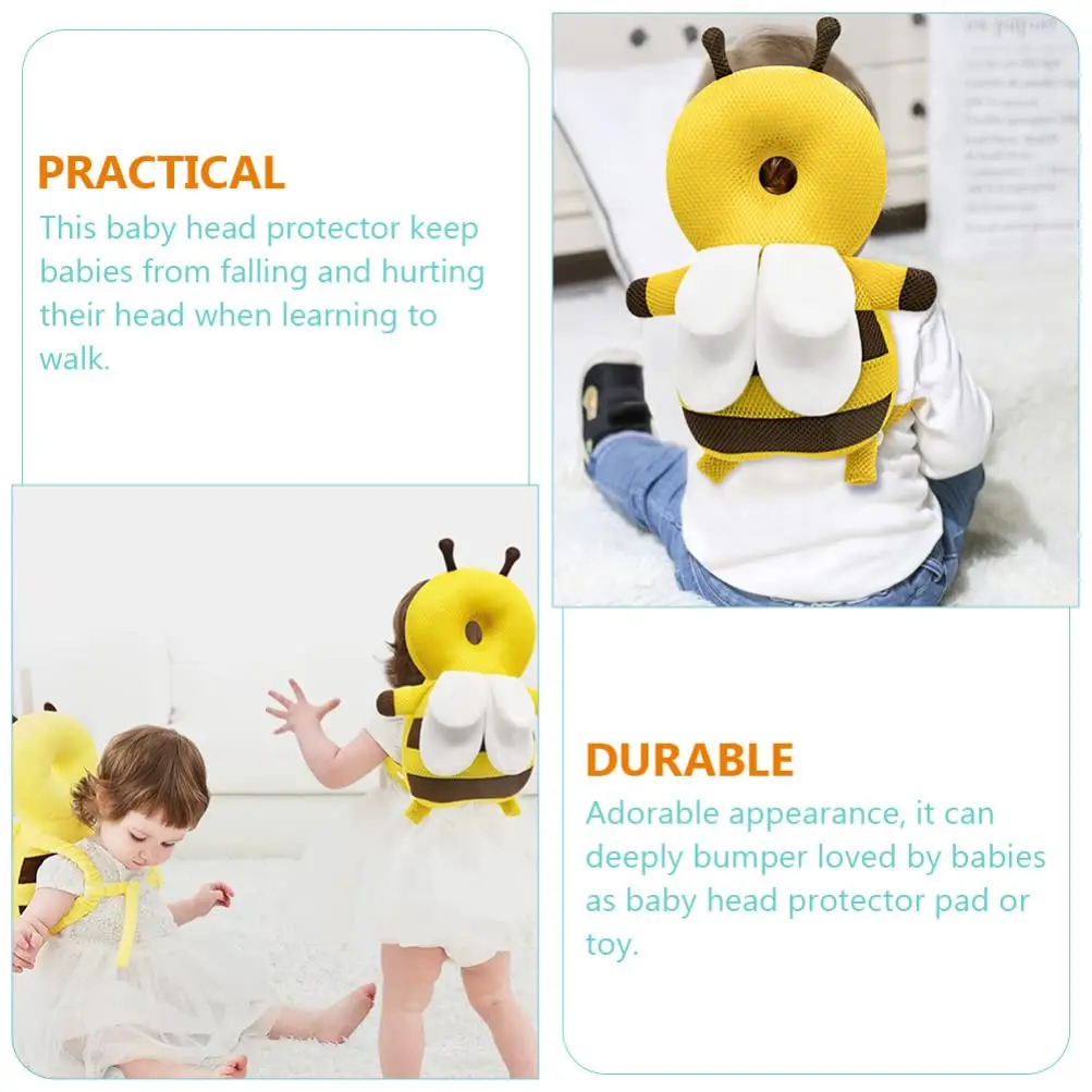 Baby Head Protector Newborn Headrest Safty Pillows Backpack Toddler Infant Walking Head Fall Protection Pad Cap Cartoon Cushion