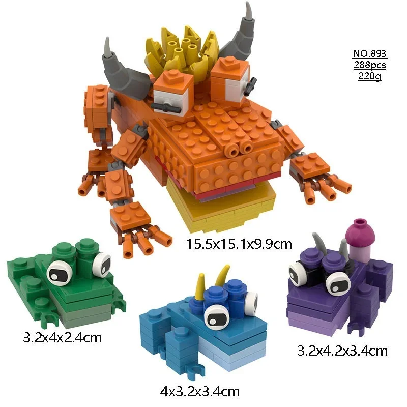 Nieuwe 99 nachten in Bos Horror Bouwstenen Grappige Herten Witte Uil Assembleren Game Modle Beeldjes Speelgoed Voor Bys Verjaardagscadeautjes