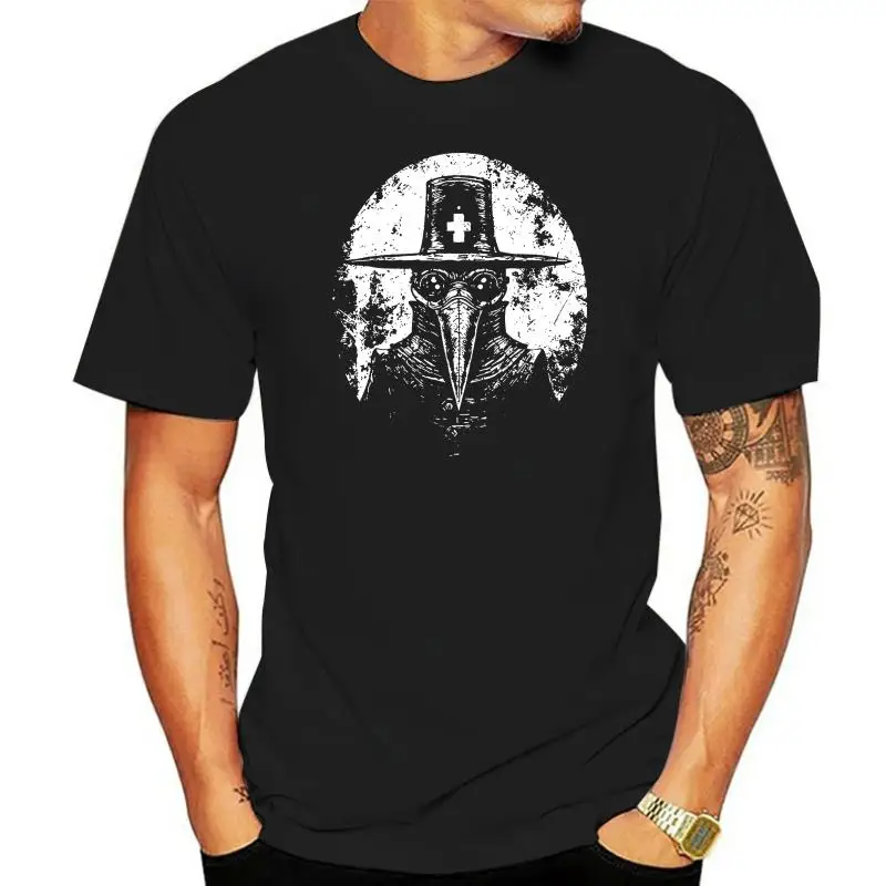 Pest Arzt ICH T Hemd Die Schwarz Tod Medizin Heilung Maske 2022 Summer T-Shirts For Men