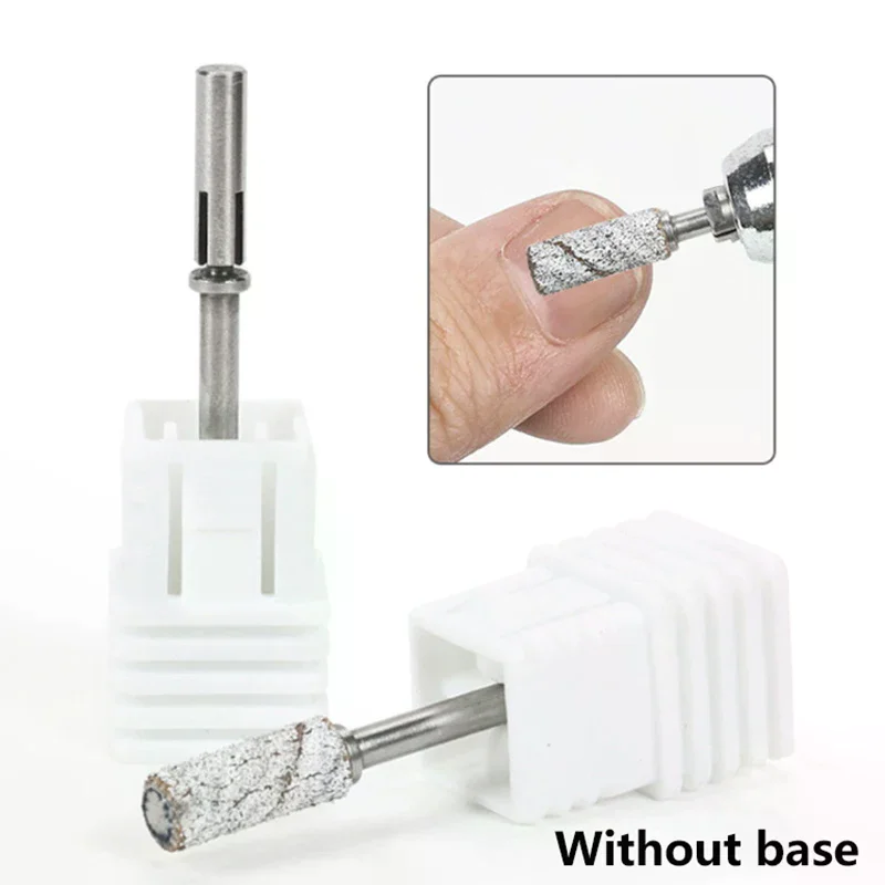 1 個 3.1 ミリメートルマンドレルビット爪用ステンレス鋼サンディングバンドマニキュア用サンドペーパーリングホルダー 3/32 ネイルドリルアクセサリー