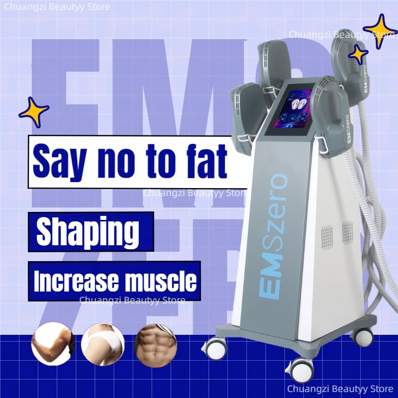 DLS-EMSlim RF EMS Body Sculpt Machine 2024 15 Electromagnetic Neo Sculpting Slimming Fat Stimulation Muscle Pelvic Body EMSZERO