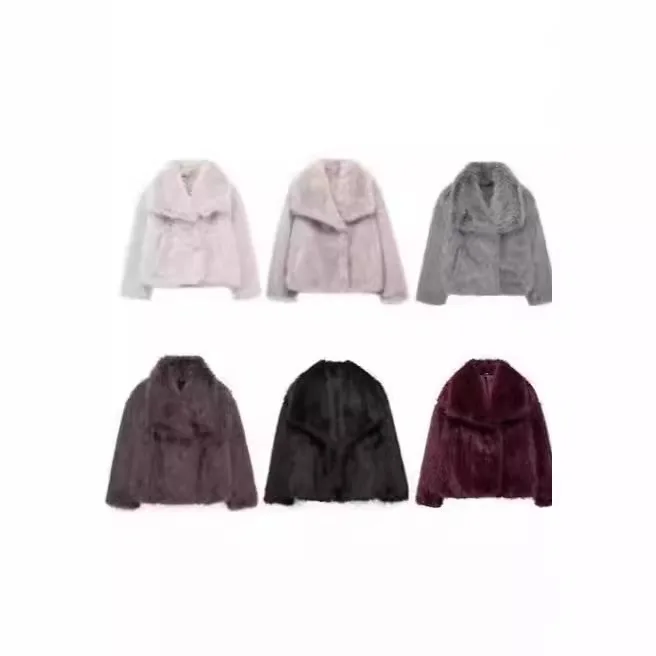 Toca Fox Fur Autumn Winter New Fuzzy Faux Fur Women's Coat