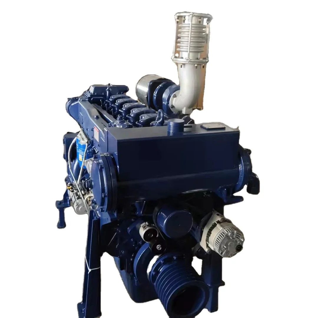 Top Quality Weichai 6 Cylinder 350HP 400HP 450HP Rebuild 4 Strokes Marine Diesel Engine For Boat