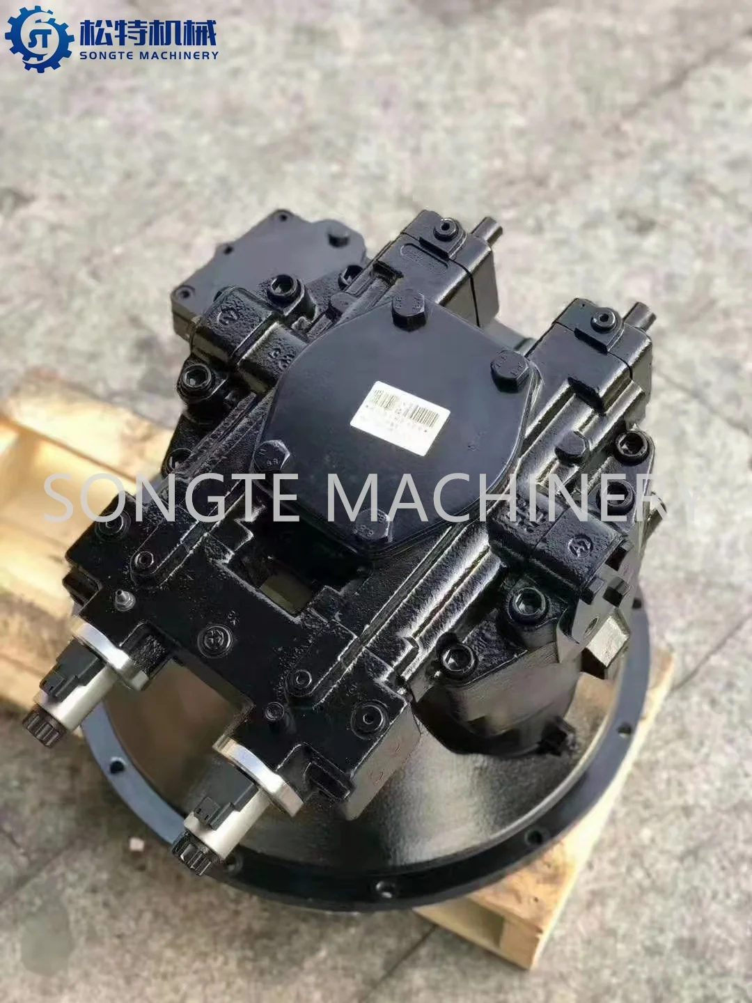 Crane A8VO225 Swing Gate Motor Assy SY485 Hydraulic Rotary Motor For Sany Excavator