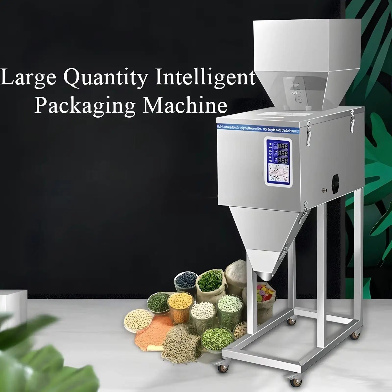 

Automatic Goji Berry Nut Powder Dispenser - Smart Quantitative Filler, Commercial Food-Grade Portioning Machine