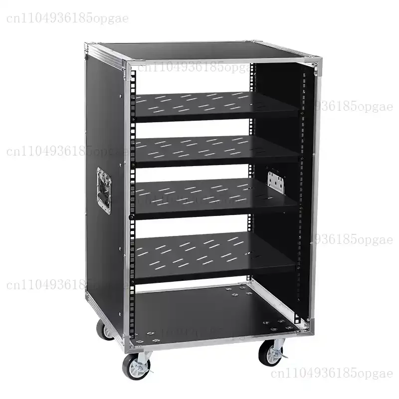 8U/12U/16U Power Amplifier Cabinet Home KTV Audio Equipment Cabinet Simple Chassis Mixer Shelf Air Case