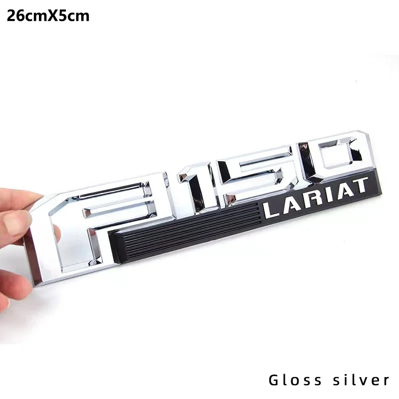 3D F150 ABS sticker for Ford Raptor F150 Lariat XLT pick-up truck with modified ABS sticker
