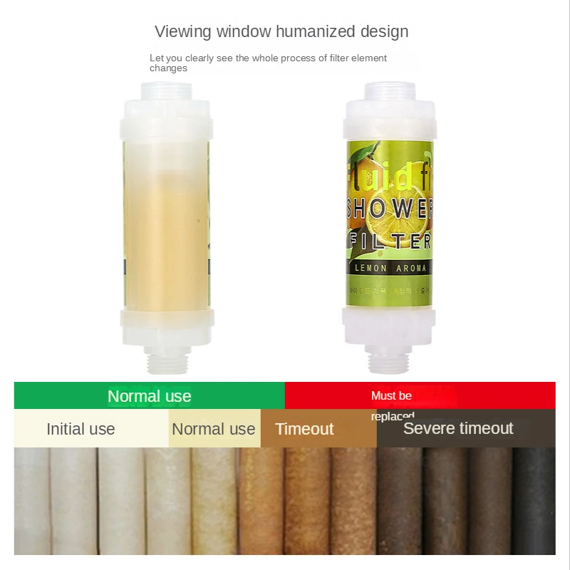 4PCS Various Kind of Vitamine C Shower Filter,Scented Shower Filter,The Accessories of the Shower Filter,Removal The Cholorine