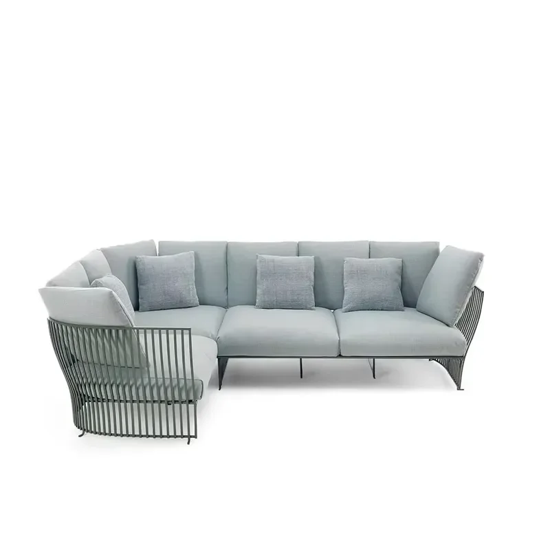 High-end Outdoor Furniture Manufacturer Arab Bamboo Outdoor Sofa