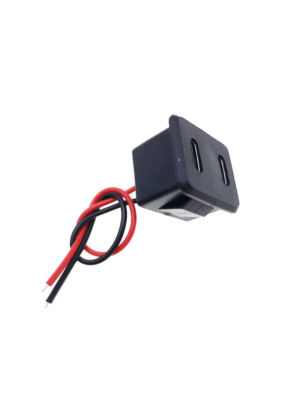 مقبس مقاوم للماء مزدوج الطبقات من النوع C ، قاعدة أنثى ، مصباح USB ، شحن ، مقبس طاقة مع موصل كابل ، 5A ، 20V