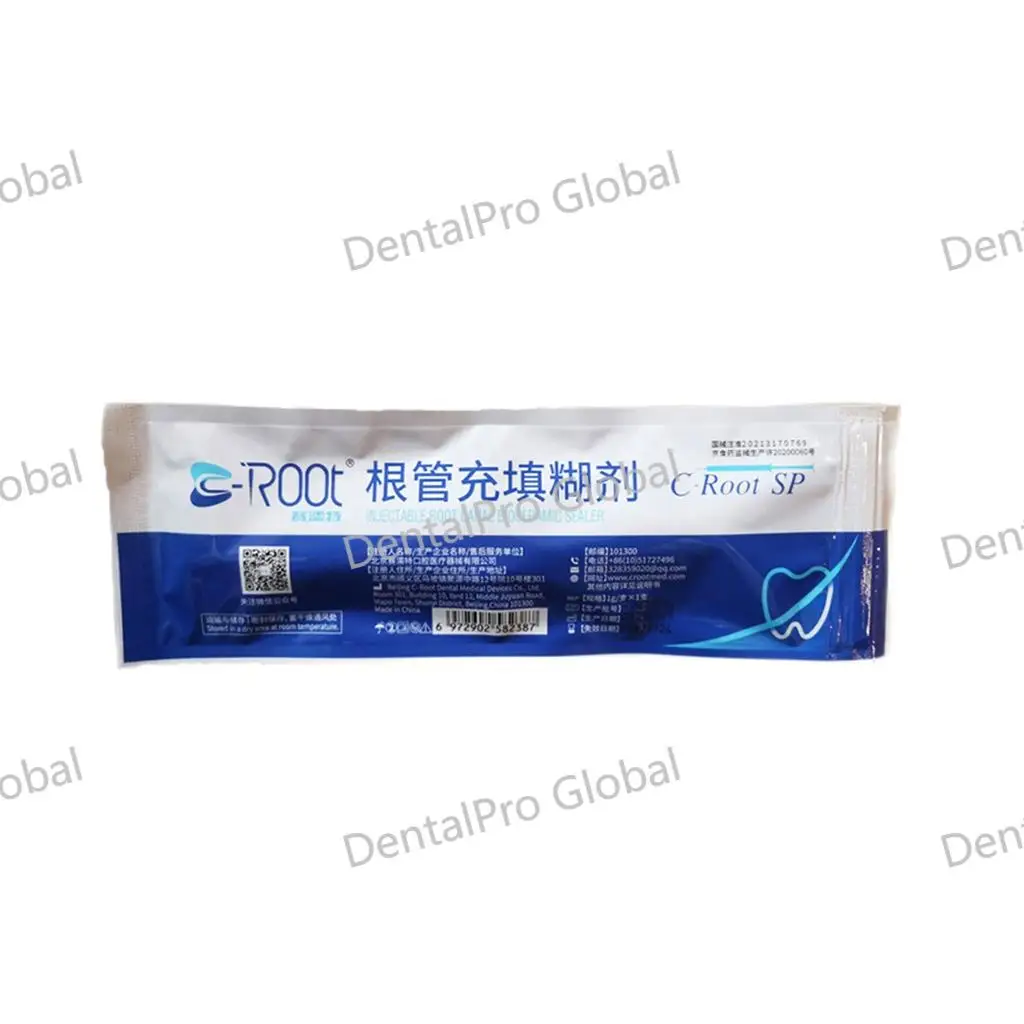 Dental CRoot SP Injectable Root Canal Bioceramic Sealer Canal Materials Endofill Endodontic Bonding Agent 1g/pcs Canal Filling