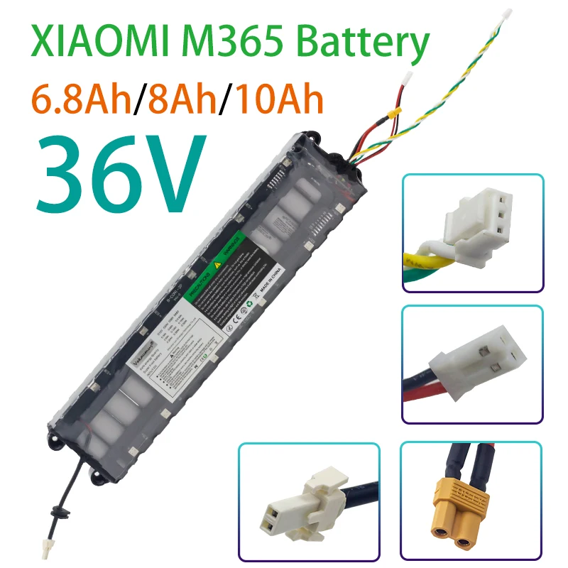 Original 36V 6.8/8/10Ah Battery for Xiaomi M365 Pro 1S Special Battery Pack 36V Battery Riding 50km BMS Scooter Accessories