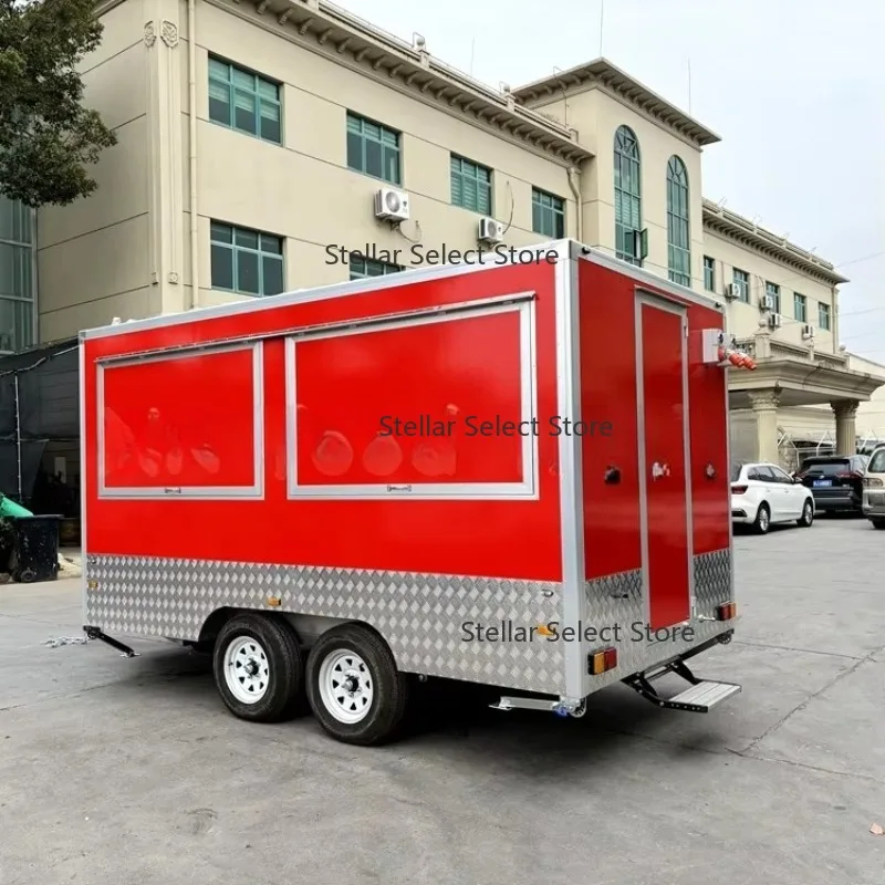 Brick Small Fire Wood Food Truck Concessions Trailer Manufacturing and Pizza  Oven ustralian Standard