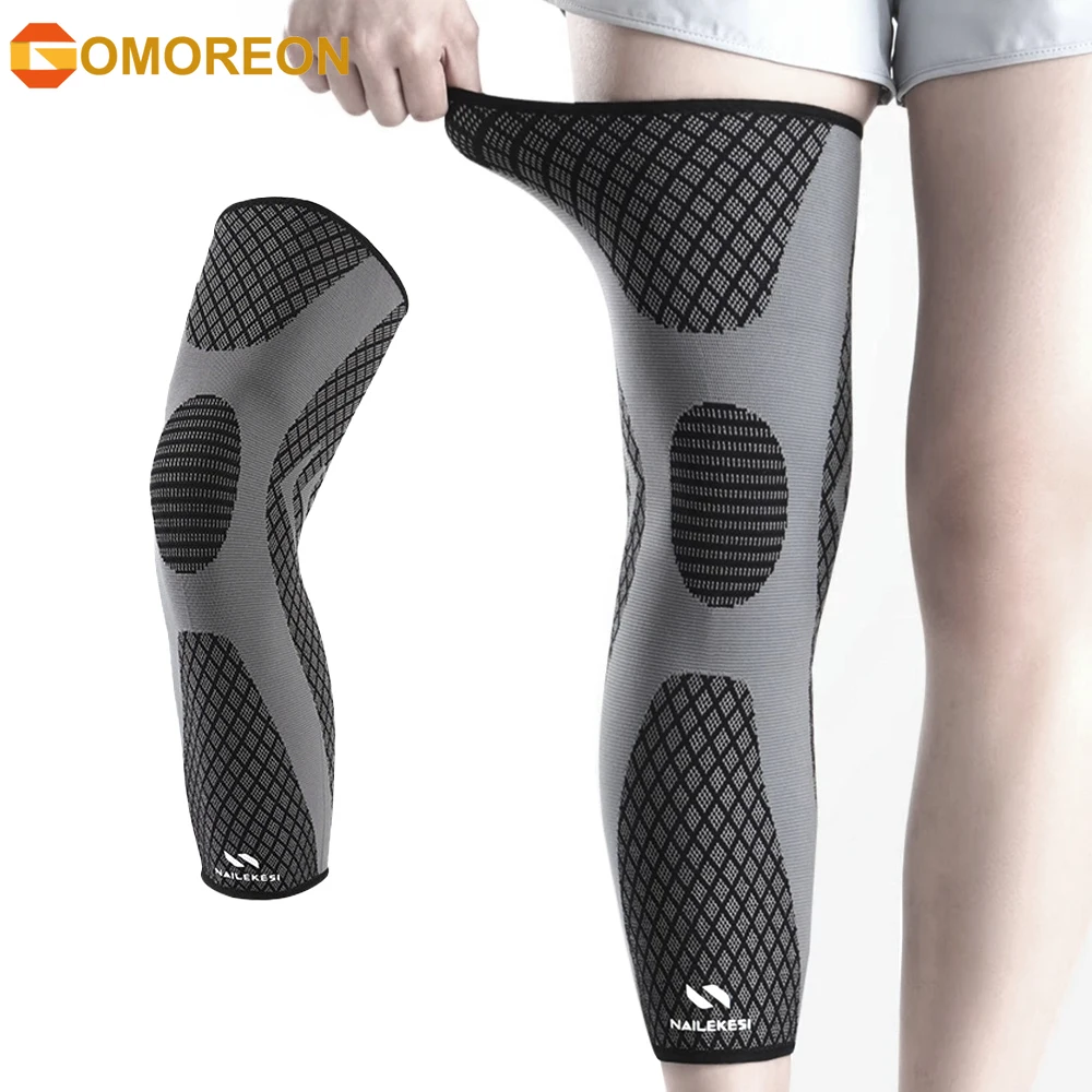 

1 шт., компрессионный рукав для полных ног — длинная поддержка бедра, колена, теленка для мужчин, женщин, бега, баскетбола, футбола