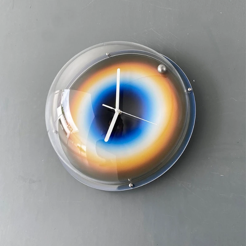 

‌Retro Modern Silent Wall Clock‌ - Nordic Decor, Ultra-Quiet Sweep Movement, Living Room & Bedroom, Minimalist Aesthetic