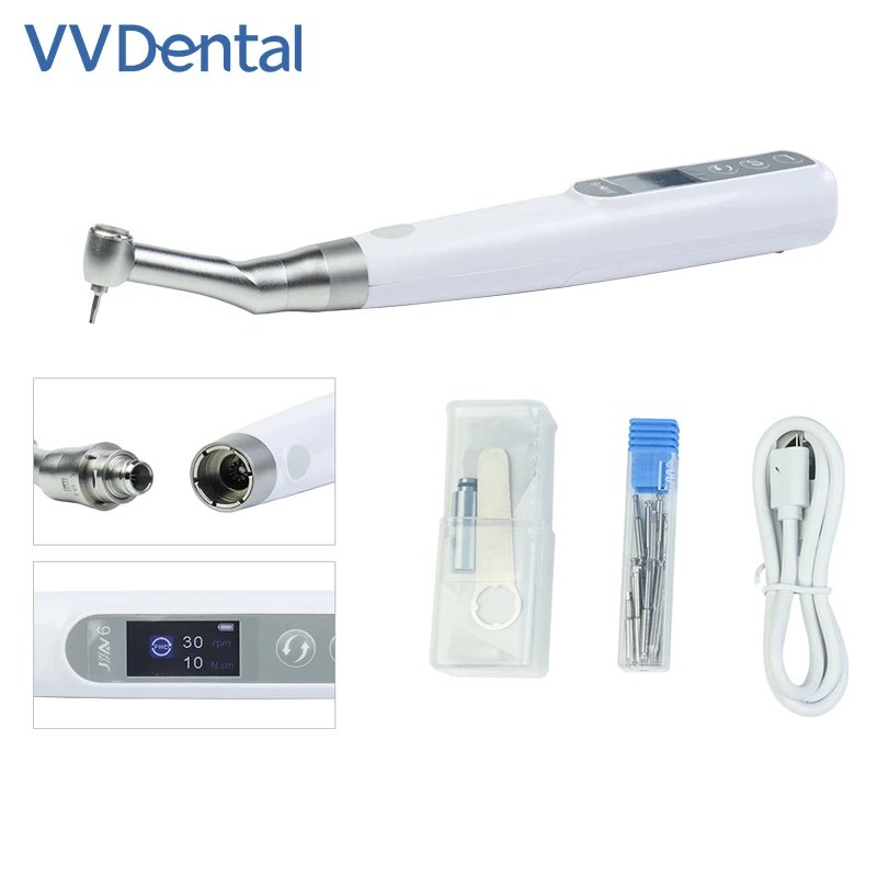 

VVDental Dental Surgical Equipment Wireless Electric Implant Torque Wrench With 16Pcs Screws Universal Torque Screwdriver Dentis