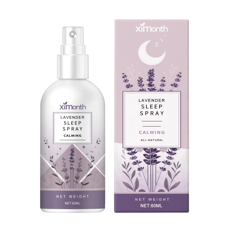 Aromatherapy Lavender Deep Sleep Pillow Spray Insomnia Seed Extract Essential Oil Relieve Stress Anxiety Help Sleep Fresh Spray