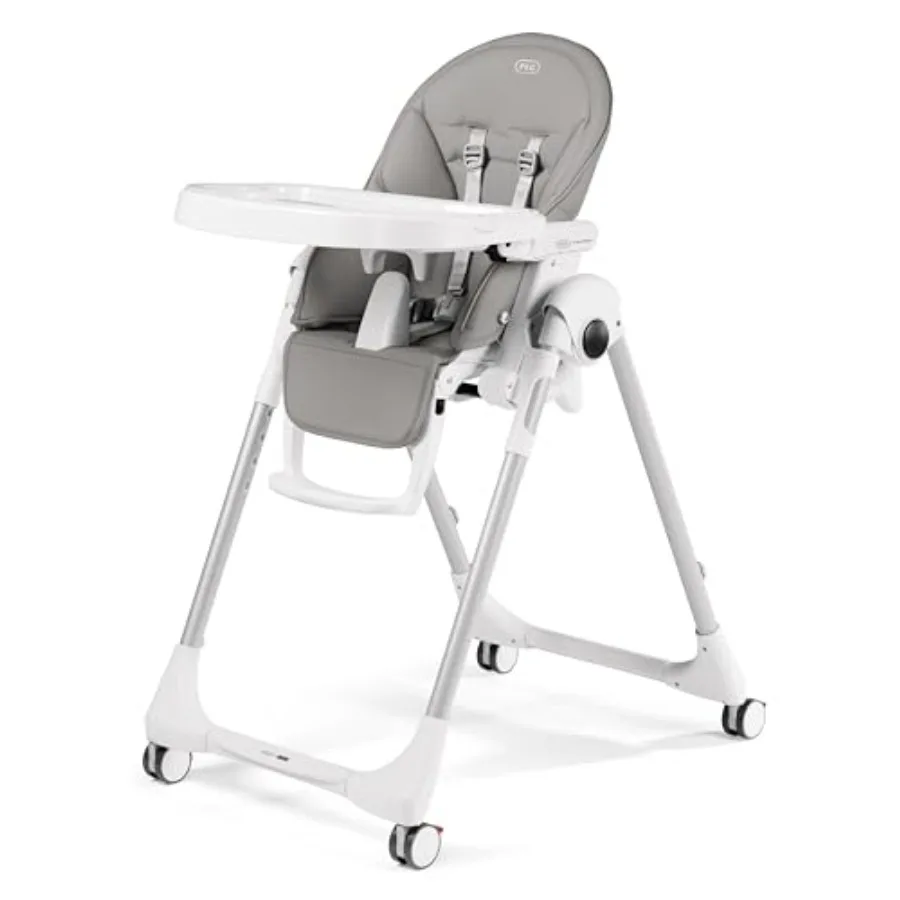 

Peg Perego Prima Pappa Zero 3 - High Chair - for Newborn to 3 Years of Age - Made in Italy - Grey