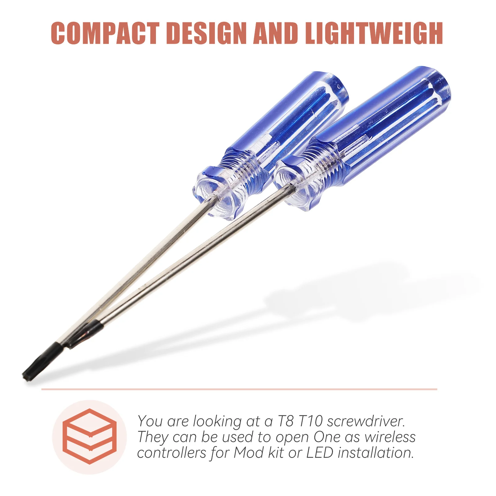 

2pcs Screwdriver Repair Tool For 360 Security Tamper Proof Hand Tool Set Lightweight Durable