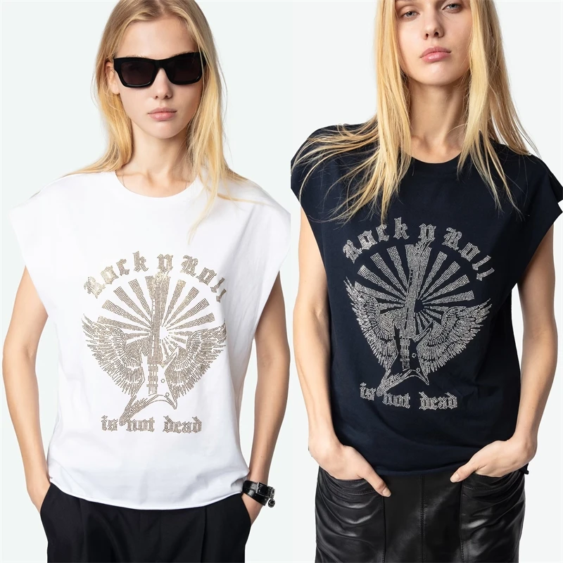 แฟชั่นพิมพ์ T เสื้อผู้หญิงรอบคอ Cape Sleeve Tees 2025 ใหม่ผ้าฝ้ายฤดูร้อน TShirt TEE Tops หญิงสบายๆเสื้อผ้าหลวม