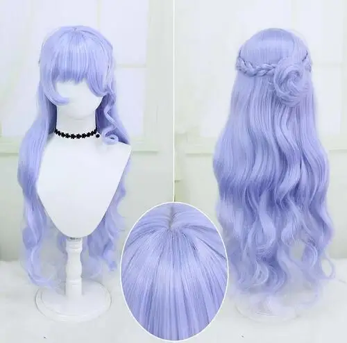 Robin Cosplay Wig Game Honkai Star Rail Robin Cosplay Wig Gradient Blue Long Hair Cosplay Heat Resistant Synthetic Wigs